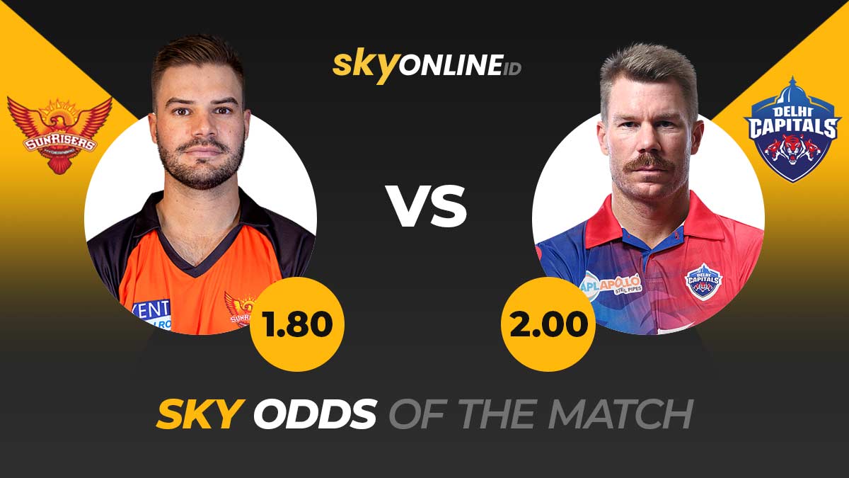 SRH vs DC 34th Match, Betting Tips and Match Prediction